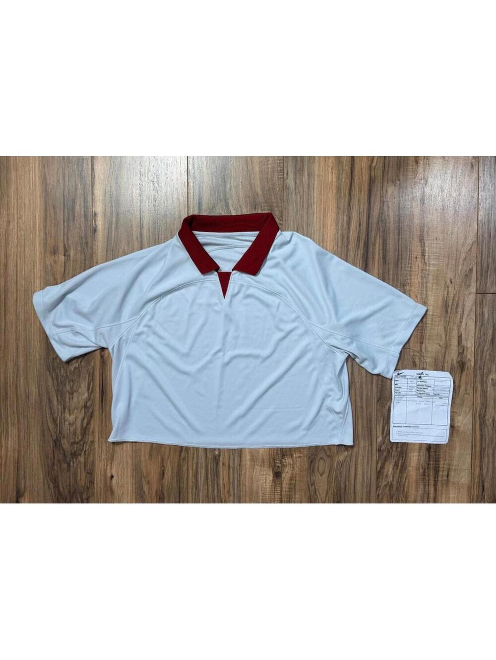 RARE Nike Qatar Team 2022 World Cup Men Unreleased Opt 1 Blank Prototype Jersey